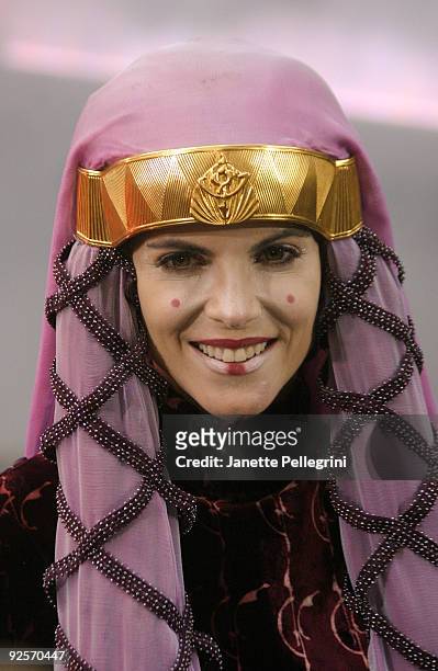 Natalie Morales as Queen Amidala appears on the Star Wars themed 2009 Halloween Episode of NBC's "Today" at Rockefeller Center on October 30, 2009 in...