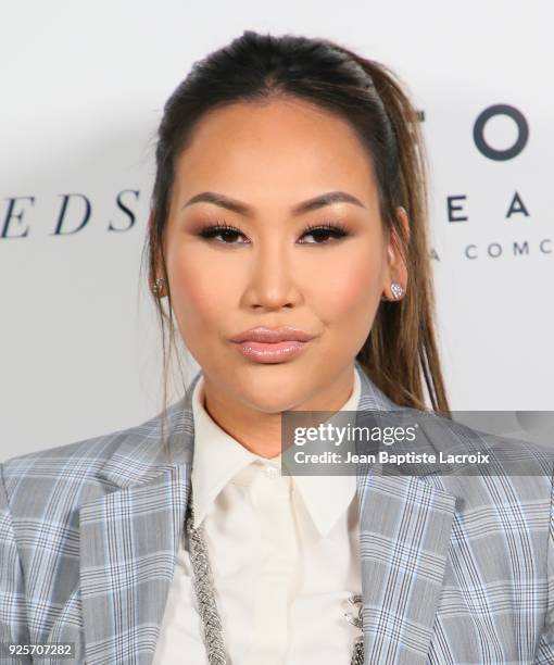 Dorothy Wang attends the Focus Features' 'Thoroughbreds' premiere on February 28, 2018 in Los Angeles, California.