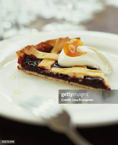 linzertorte - linzertorte stock-fotos und bilder