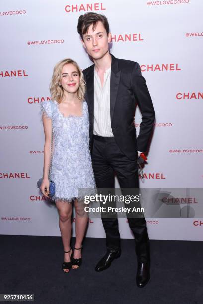 Kiernan Shipka attends Chanel Party to Celebrate the Chanel Beauty House and @WELOVECOCO on February 28, 2018 in Los Angeles, California.