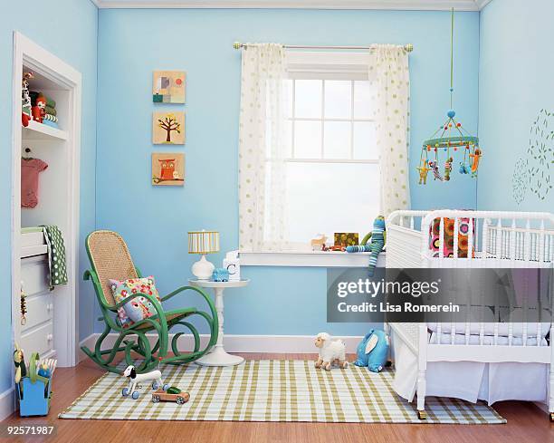 nursery interior - bassine stock pictures, royalty-free photos & images