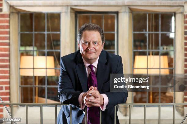 David Green, director of the Serious Fraud Office, poses for a photograph following an interview in Cambridge, U.K., on Monday, Sept. 4, 2017. After...