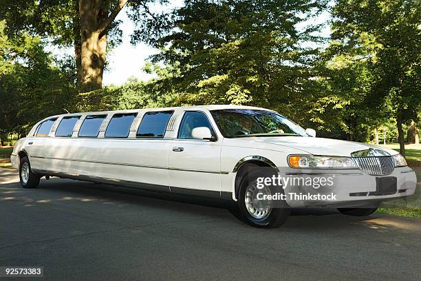 limousine - limousine exterior stock pictures, royalty-free photos & images