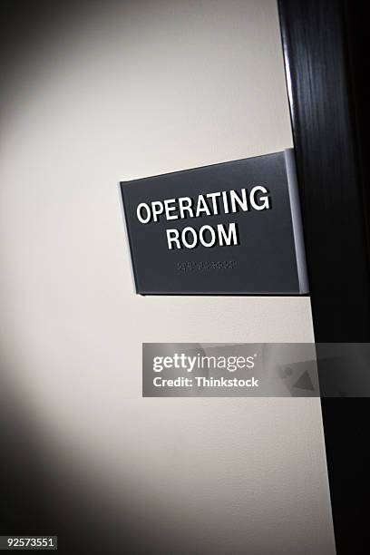 Operating Room Labels 294 Operating Room Sign Stock Photos, High-Res Pictures, and Images ...