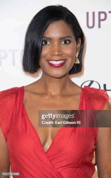 Denise Boutte attends Uptown Honors Hollywood Pre-Oscar Gala on February 28, 2018 in Los Angeles, California.