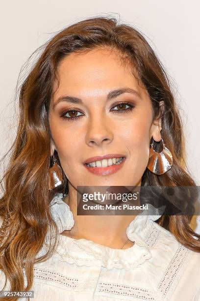 Actress Alysson Paradis attends the H&M show as part of the Paris Fashion Week Womenswear Fall/Winter 2018/2019 on February 28, 2018 in Paris, France.