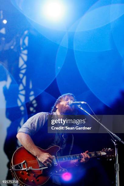 Dan Auerbach of the Black Keys performs during the 2009 Voodoo Experience at City Park on October 30, 2009 in New Orleans, Louisiana.