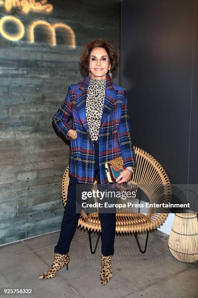 Naty Abascal attends the launching of Room Collection by El Corte Ingles on February 28, 2018 in Madrid, Spain.