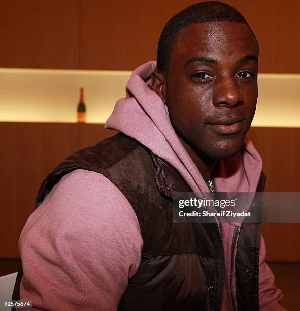 Lance Gross attends a celebration at the Moet Hennessy USA building on October 30, 2009 in New York City.