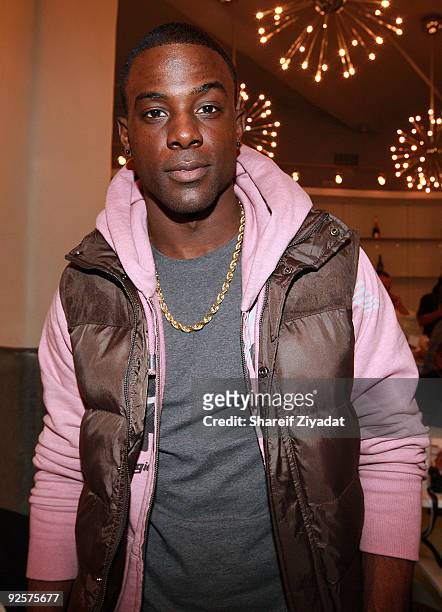 Lance Gross attends a celebration at the Moet Hennessy USA building on October 30, 2009 in New York City.