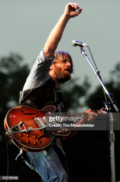 Dan Auerbach of The Black Keys performs as part of the 2009 Voodoo Music Experience at City Park on October 30, 2009 in New Orleans, Louisiana.