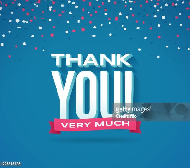 thank you very much - political party stock illustrations