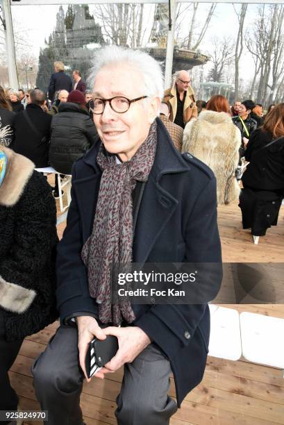 Didier Grumbach attends the Guy Laroche show as part of the Paris Fashion Week Womenswear Fall/Winter 2018/2019 on February 28, 2018 in Paris, France.