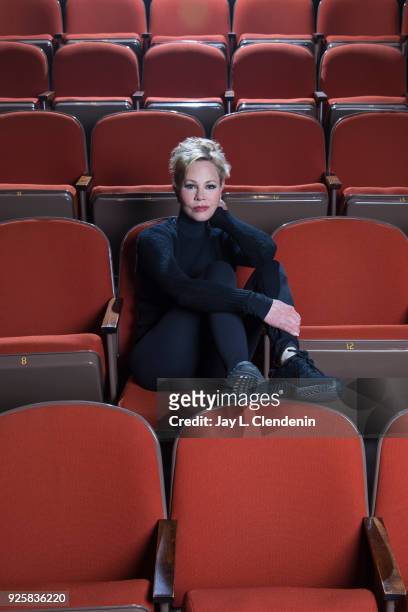 Actress Melanie Griffith is photographed for Los Angeles Times on February 20, 2018 in Laguna Beach, California. PUBLISHED IMAGE. CREDIT MUST READ:...