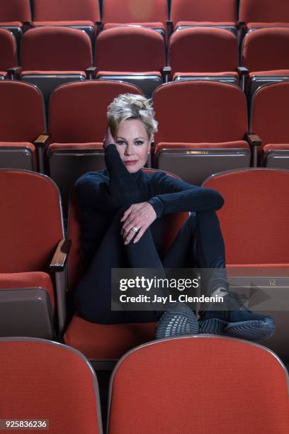 Actress Melanie Griffith is photographed for Los Angeles Times on February 20, 2018 in Laguna Beach, California. PUBLISHED IMAGE. CREDIT MUST READ:...