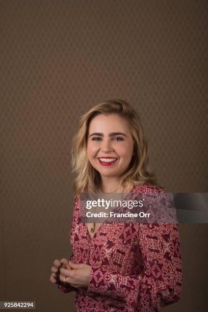 Actress Mae Whitman is photographed for Los Angeles Times on January 9, 2018 in Los Angeles, California. PUBLISHED IMAGE. CREDIT MUST READ: Francine...