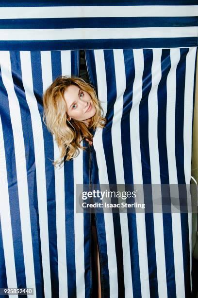 Actress Virginia Gardner is photographed for The Laterals on November 21, 2017 in Los Angeles, California.