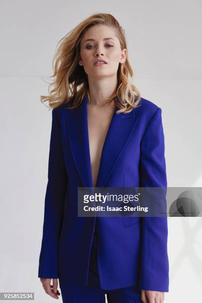 Actress Virginia Gardner is photographed for The Laterals on November 21, 2017 in Los Angeles, California. PUBLISHED IMAGE.