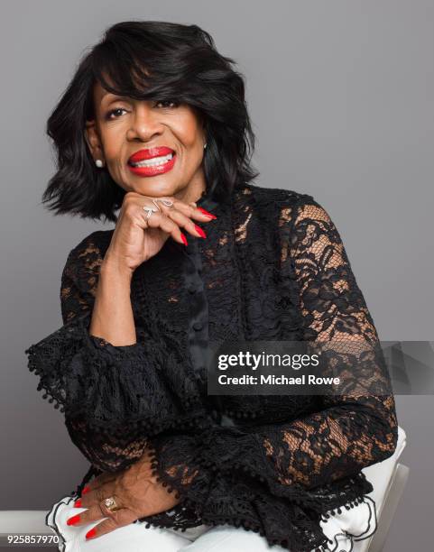 Congresswoman is photographed for Essence Magazine on October 16, 2017 in Los Angeles, California.