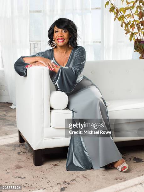 Congresswoman is photographed for Essence Magazine on October 16, 2017 in Los Angeles, California.