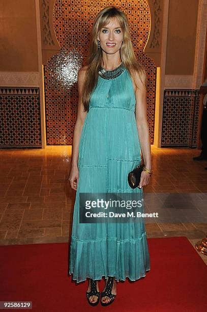 Actress Natascha McElhone arrives for the grand opening night of the Kerzner Mazagan Beach Resort on October 31, 2009 in El Jadida, Morocco. 1,500...