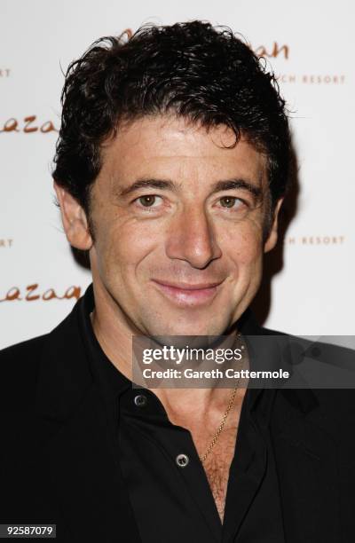 Actor Patrick Bruel arrives for the grand opening night of the Kerzner Mazagan Beach Resort on October 31, 2009 in El Jadida, Morocco. 1,500 guest...