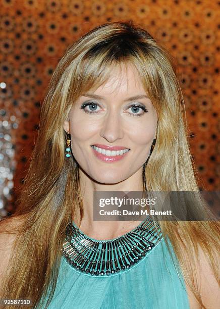 Actress Natascha McElhone arrives for the grand opening night of the Kerzner Mazagan Beach Resort on October 31, 2009 in El Jadida, Morocco. 1,500...