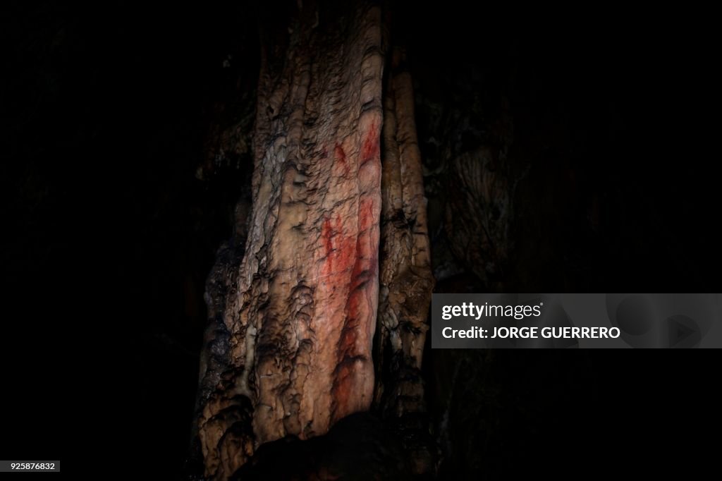 SPAIN-ARCHAEOLOGY-CAVE-PAINTING