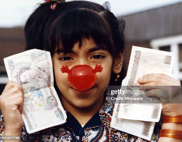 Shamila Elahi, eight, surprised the head teacher of Abingdon Junior School, Middlesbrough, when he asked his pupils to pay at least 60p for a red...