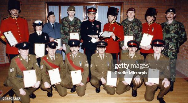 Part- time service personnel in Cleveland received medlas and certificates at a special awards ceremony. The Lord Lieutenant of Cleveland, Lord...