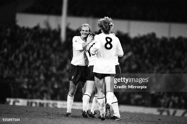 Tottenham Hotspur 2-0 Hull City, FA Fourth Round match at White Hart Lane, Saturday 24th January 1981. Terry Yorath.