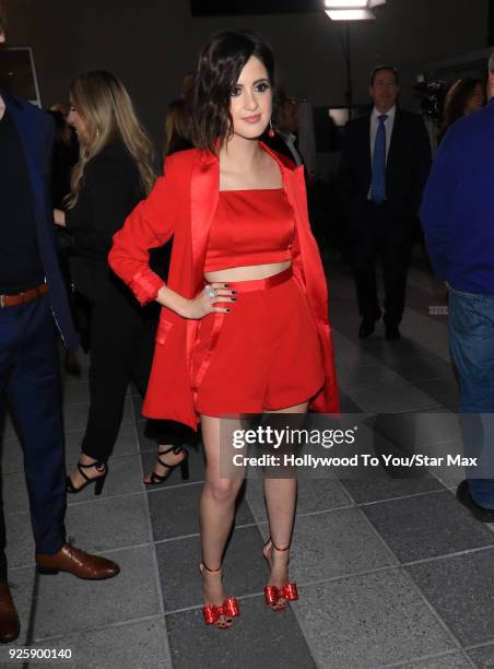 Laura Marano is seen on February 28, 2018 in Los Angeles, California.