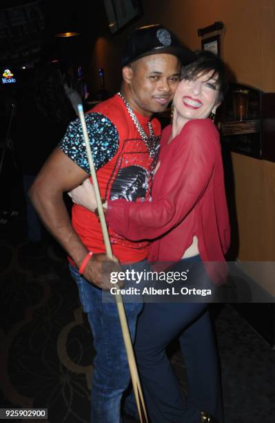 Actors Walter Jones and Naomi Grossman attend Young Variety's 12th Annual Pool Tournament Benefiting Variety - The Children's Charity of Southern...