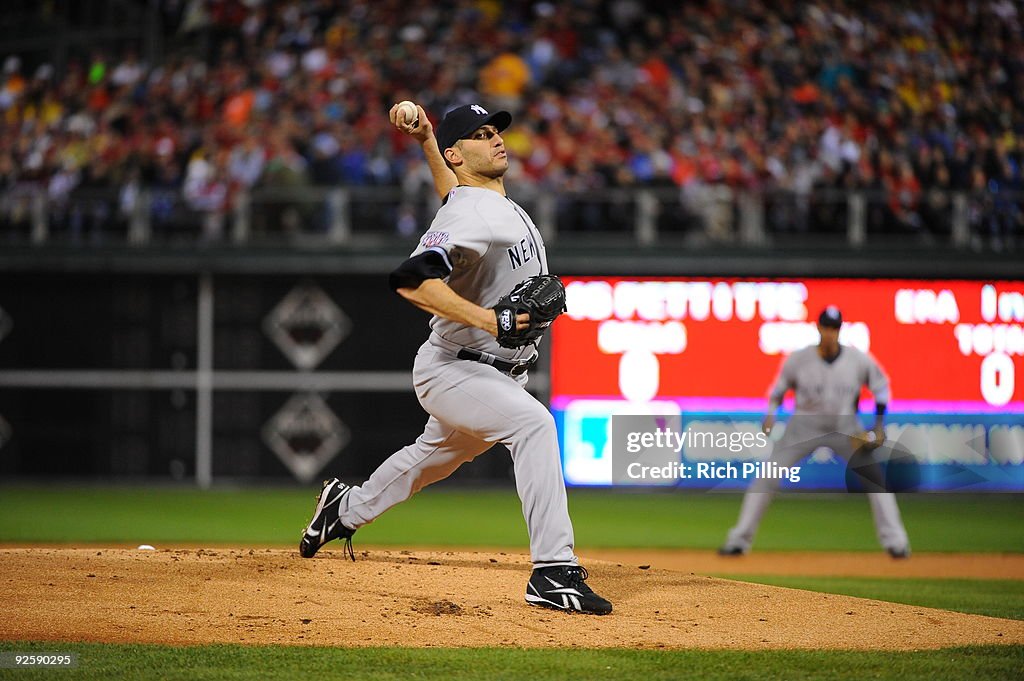 New York Yankees v Philadelphia Phillies, World Series Game 3