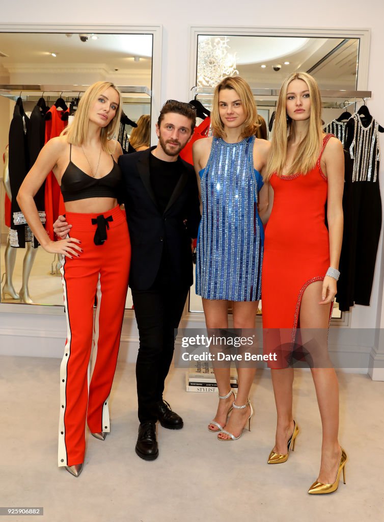 David Koma And Masha Hanson Present David Koma Spring/Summer 2018 Collection At 29 Lowndes