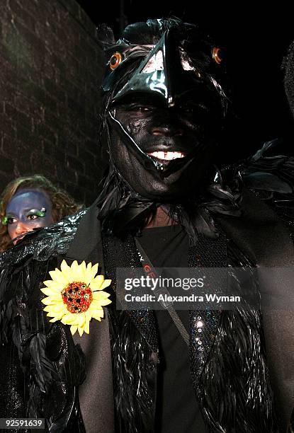 Musician Seal arrives at Heidi Klum�s 10th Annual Halloween Party Presented by MSN and SKYY Vodka held at the Voyeur on October 31, 2009 in West...