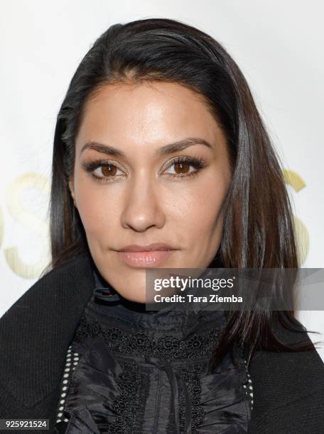 Actress Janina Gavankar attends The 2018 Toscars The 2018 Toscars at The Renberg Theatre on February 28, 2018 in Los Angeles, California.