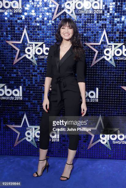 Daisy Lowe attends The Global Awards 2018 at Eventim Apollo, Hammersmith on March 1, 2018 in London, England.
