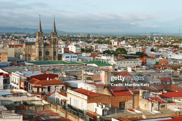 cityscape, salta, salta province, argentina - salta argentina stock pictures, royalty-free photos & images
