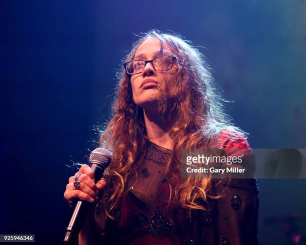 Fiona Apple performs during the 36th Annual Austin Music Awards at ACL Live on February 28, 2018 in Austin, Texas.