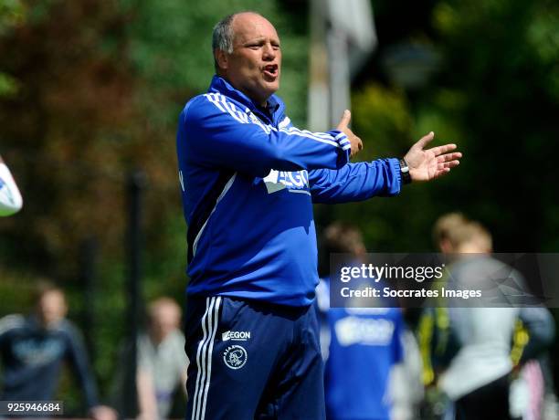 Coach Martin Jol of Ajax, during the Dutch KNVB Beker match between AZ Alkmaar v Fc Twente at the AFAS Stadium on February 28, 2018 in Alkmaar...