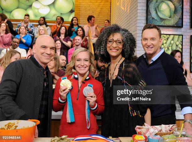 Olympic gold medalist Jamie Anderson was the guest today, Thursday, March 1, 2108 on Walt Disney Television via Getty Images's "The Chew." "The Chew"...