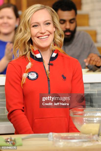 Olympic gold medalist Jamie Anderson was the guest today, Thursday, March 1, 2108 on Walt Disney Television via Getty Images's "The Chew." "The Chew"...