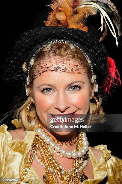 Actress Ami Dolenz attends the Roar Foundation's Shambala Preserve's Halloween Party at a private residence on October 31, 2009 in Los Angeles,...