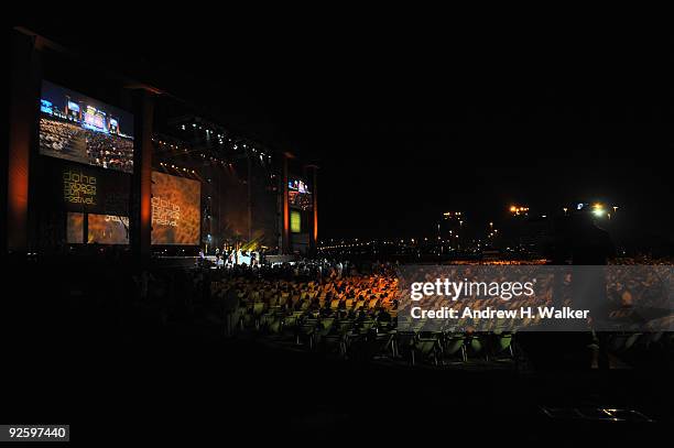 General view of atmosphere at the DTFF Closing Night Ceremony at the Museum of Islamic Art during the 2009 Doha Tribeca Film Festival on November 1,...