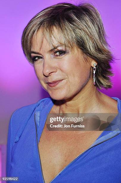 Penny Smith attends the PINKTOBER Women Of Rock Charity Concert at the Royal Albert Hall on November 1, 2009 in London, England.