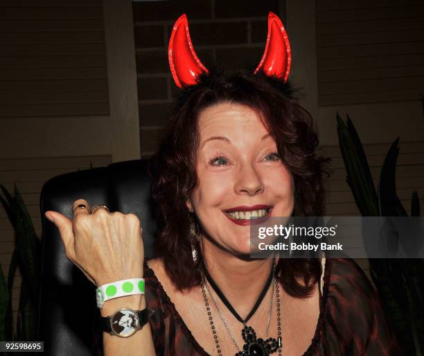 Author Pamela Des Barres attends the Chiller Theatre Expo at the Hilton Parsippany on October 31, 2009 in Parsippany, New Jersey.