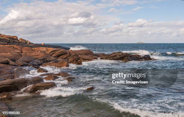 rural beach landscape,  dunsborough, western australia, australia - dunsborough ストックフォトと画像