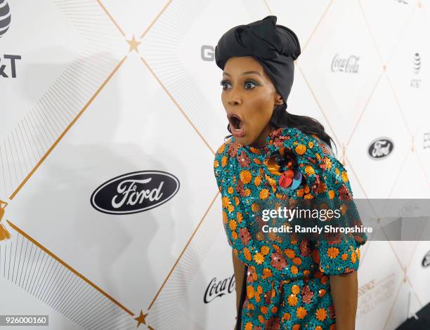 June Ambrose attends the 2018 Essence Black Women In Hollywood Oscars Luncheon at Regent Beverly Wilshire Hotel on March 1, 2018 in Beverly Hills,...