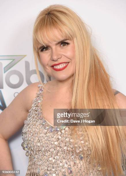 Paloma Faith attends The Global Awards, a brand new awards show hosted by Global, the Media & Entertainment Group at Eventim Apollo, Hammersmith on...